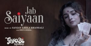 JAB SAIYAAN Lyrics in Hindi - Shreya Ghoshal